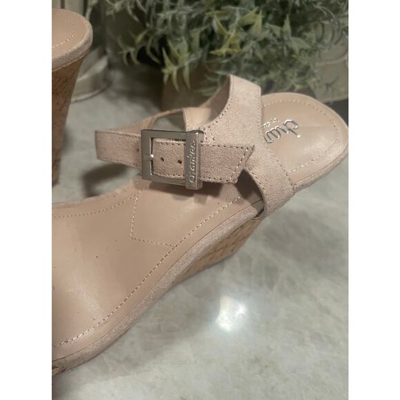 Charles David wedge sandals sz 10 NEW - Picture 5 of 12